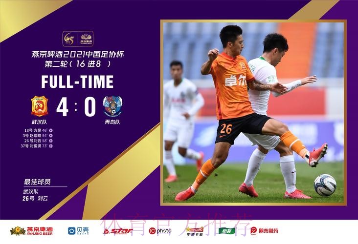 燕京啤酒2021中国足协杯决出8强
