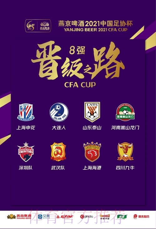 燕京啤酒2021中国足协杯决出8强